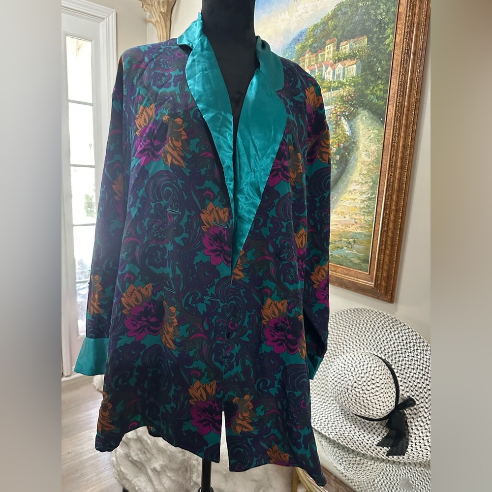 Victoria's Secret Multicolor Floral Robe